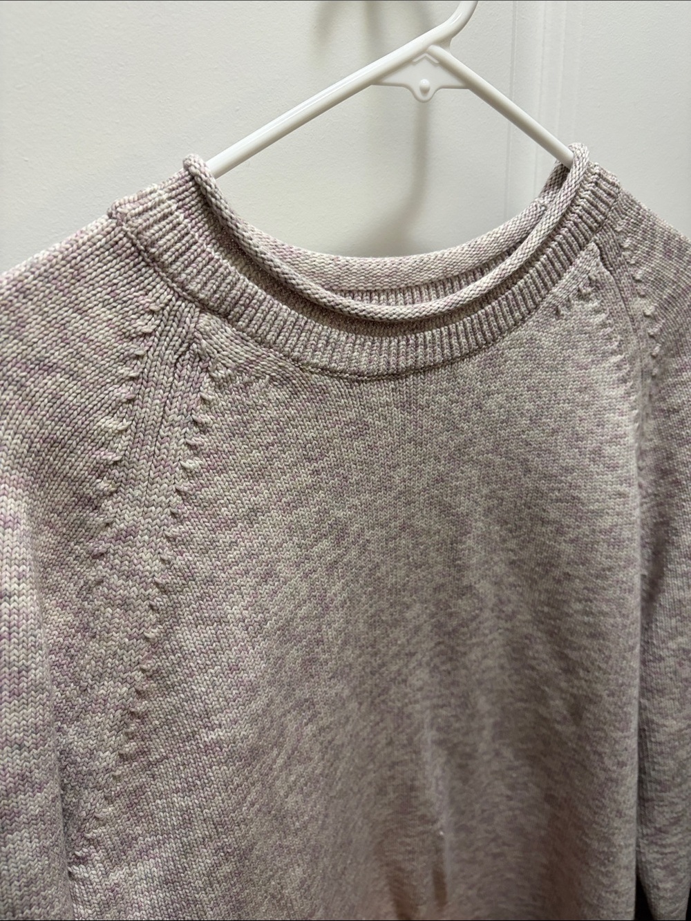 Lululemon Rollneck Boxy Cotton Blend Sweater